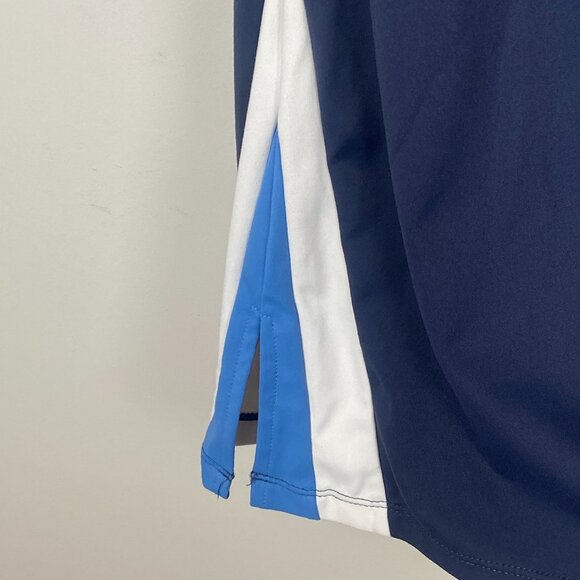 WILO The Label Navy Cobalt Blue Split Flare Leg Athletic Pants, Size S - Picture 5 of 12